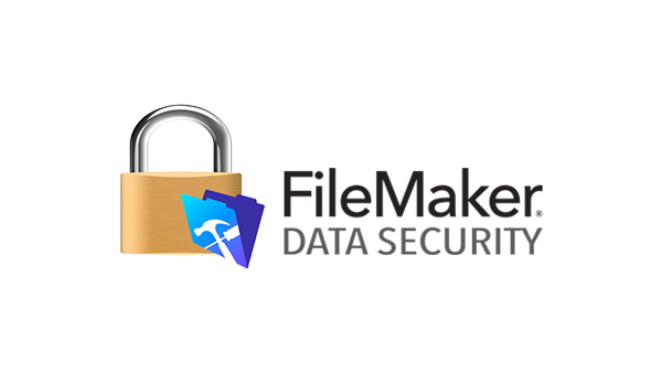 Dagnall Talen werkt met Filemaker Pro Logo EU Filemaker in kleur op transparante achtergrond - 600 * 337 pixels
